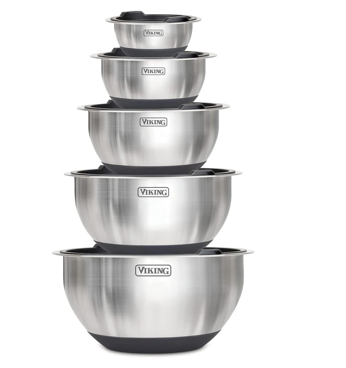 Viking 10-Piece Stainless Steel Mixing Bowl Set