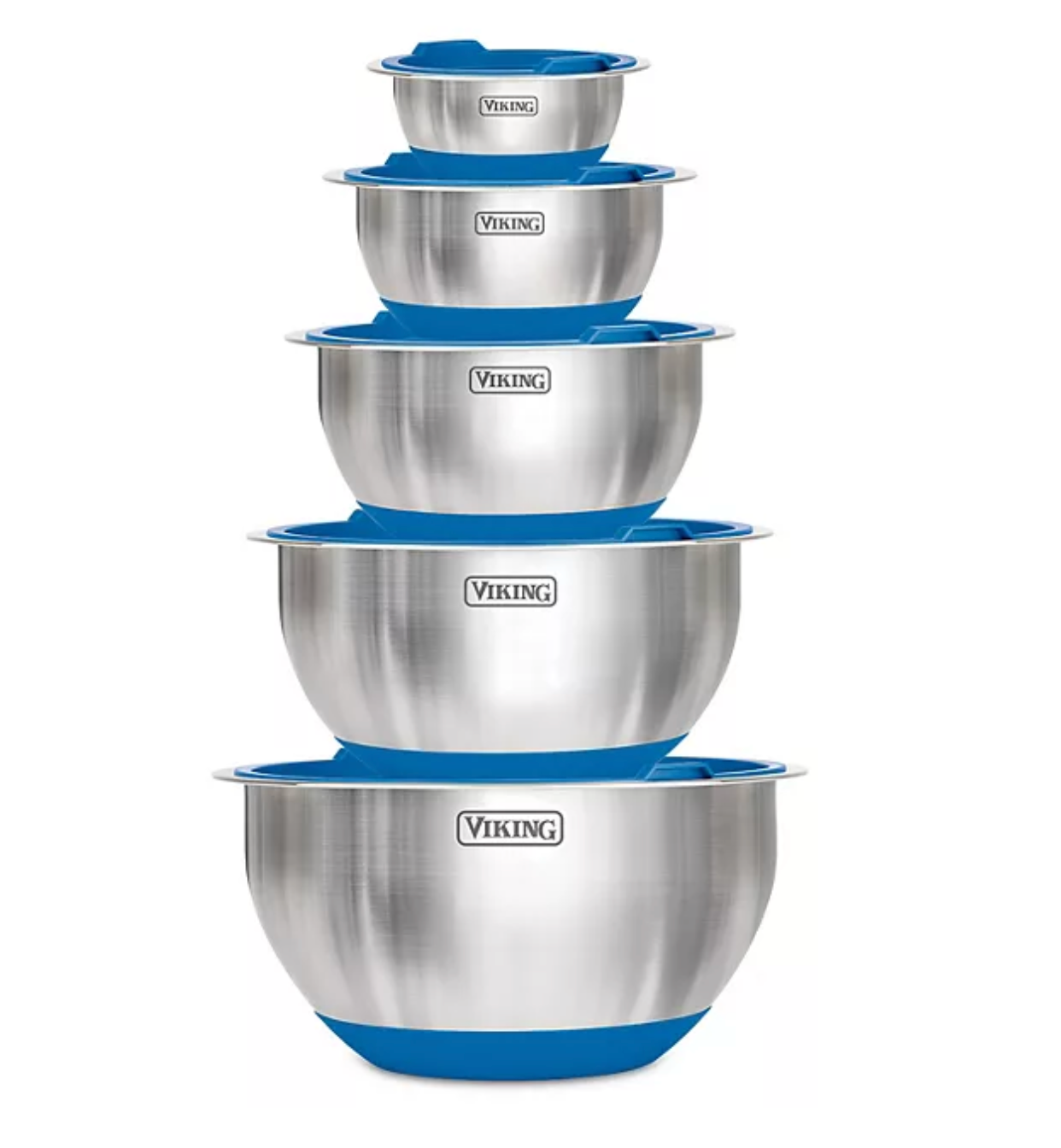 Viking 10-Piece Stainless Steel Mixing Bowl Set