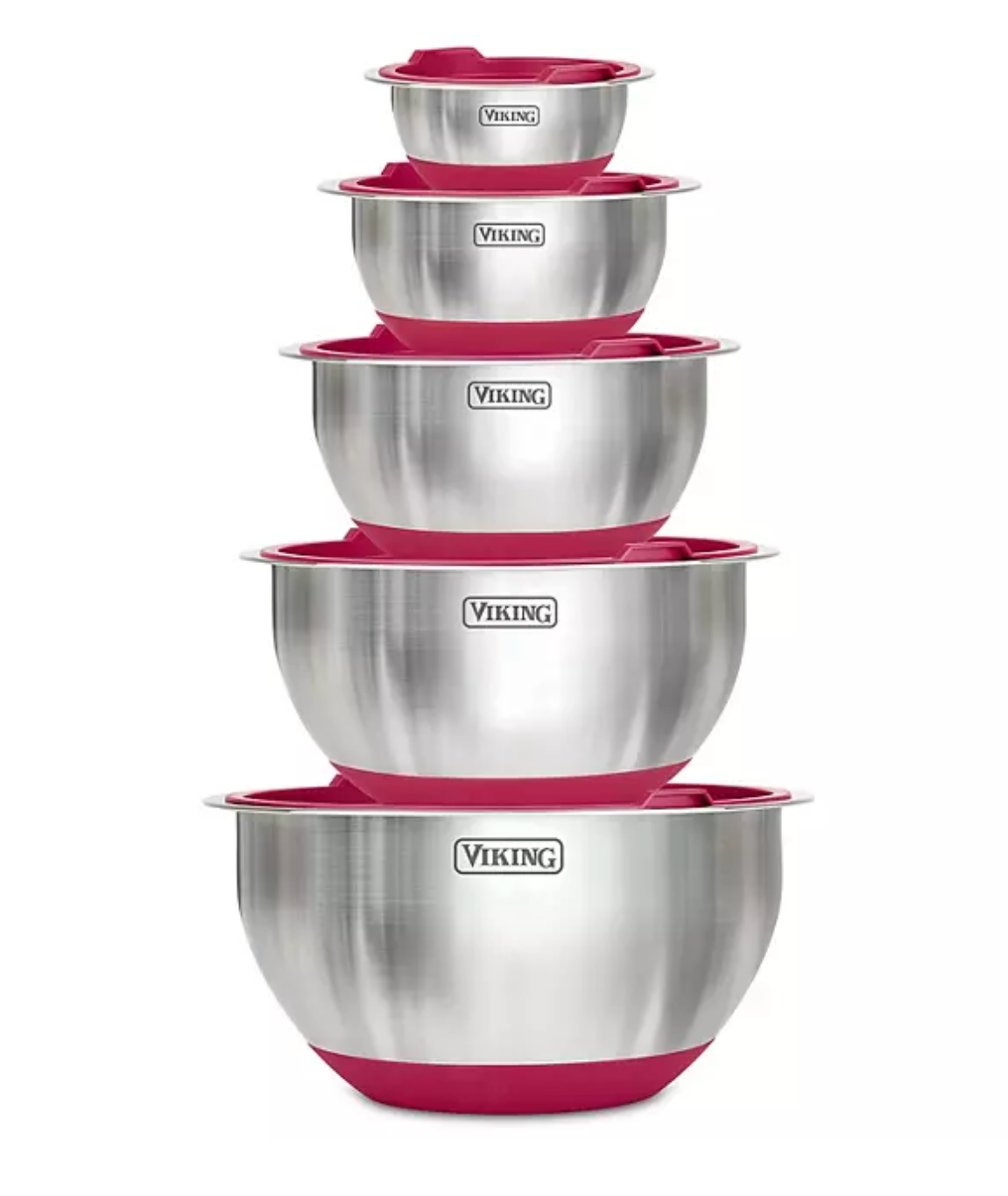 Viking 10-Piece Stainless Steel Mixing Bowl Set