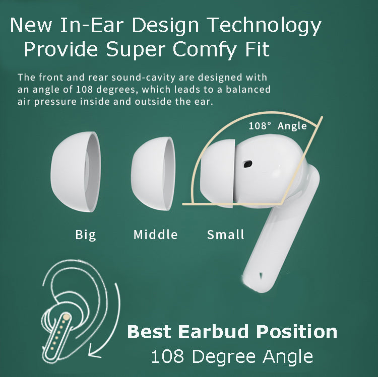 A40 Active Noise Cancelling Earbuds